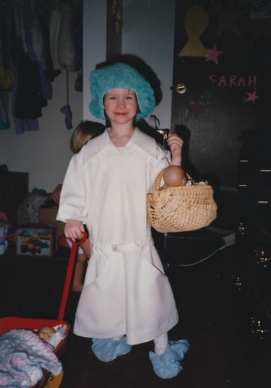Though age 5 is too young to practice sterile technique, my daughter eventually became a nurse and needed uses sterile procedure both at home and work.