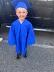 Jameson - number six and our second biological grandchild. Isn't he adorable in his graduation gown? So far, he's been blessed to have escaped all the chronic illnesses of the rest of the family and I sure hope it stays that way. He's a healthy, normal boy and I hope it stays that way.
